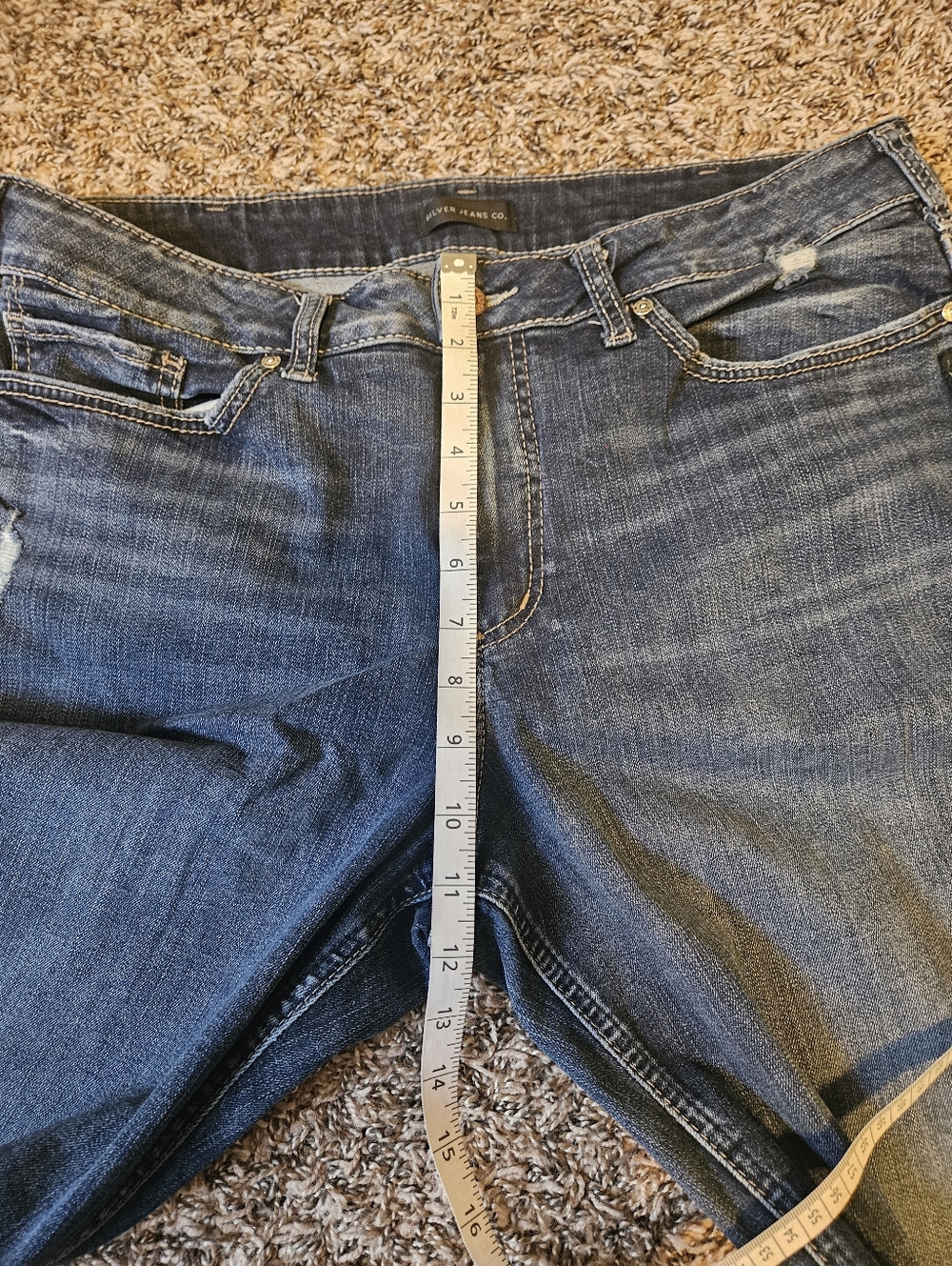 Cropped Skinny Jeans - Picture 7 of 8